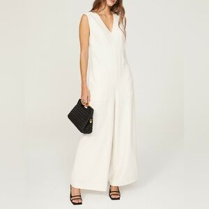 EUC Marina Moscone V-Neck Jumpsuit